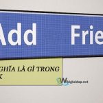 Add có nghĩa là gì trong facebook. Ảnh đại diện