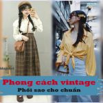 Phong cách vintage là gì. Ảnh bìa