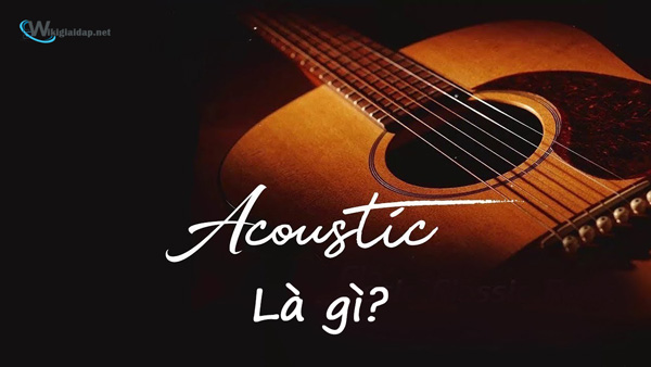 Nhạc Acoustic là gì? Bản chất của nhạc acoustic