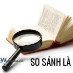 Phép so sánh là gì. Ảnh bìa